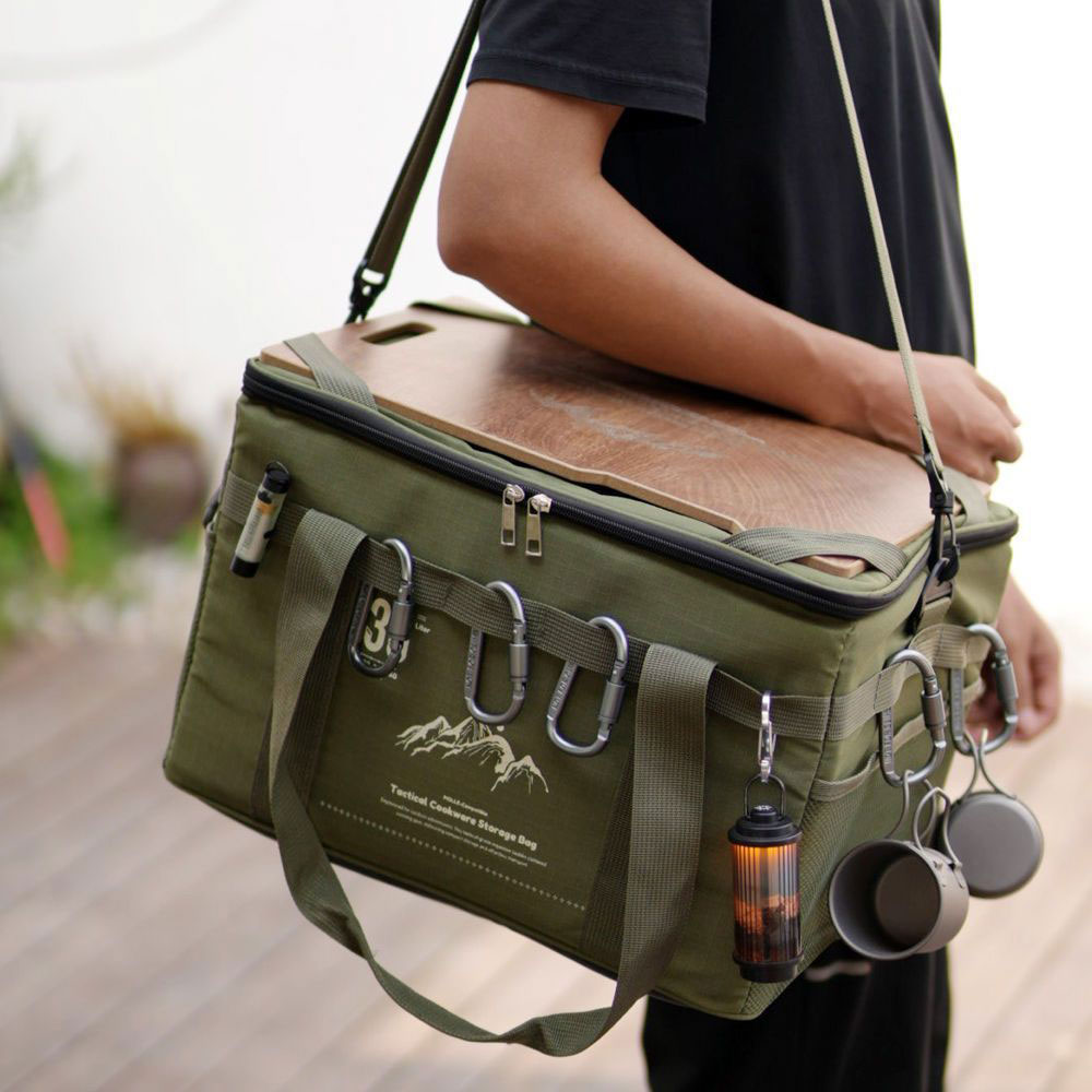 Camping Cooking Rack - 36L Tactics Picnic Bag Waterproof Travel