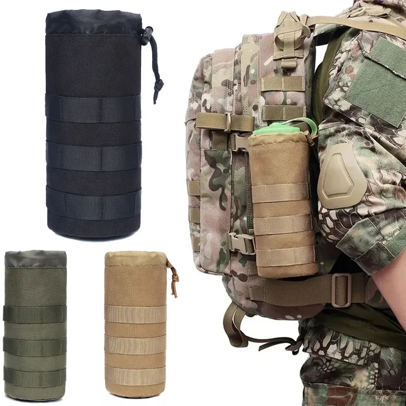 Camping Cooking Can - Outdoor Molle Water Bottle Pouch Waist