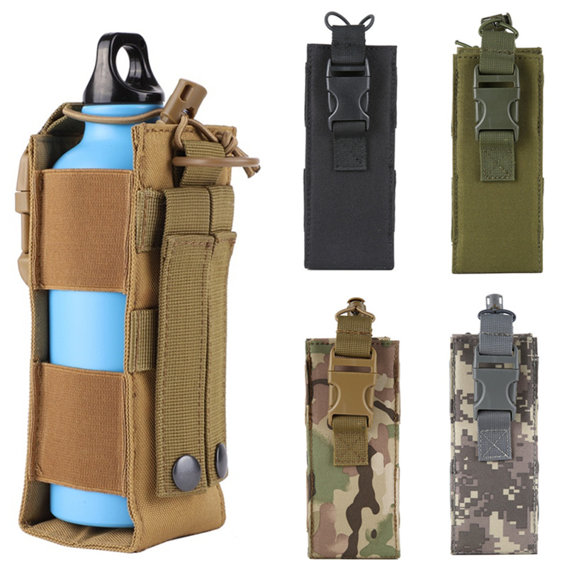 Camping Cooking Can - Molle Water Bottle Holster Pouch Outdoor