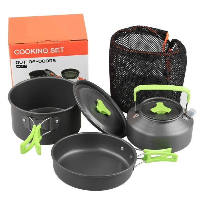 Camping Cooking Rack - Camping Cooking Set, Outdoor Kitchenware Set,