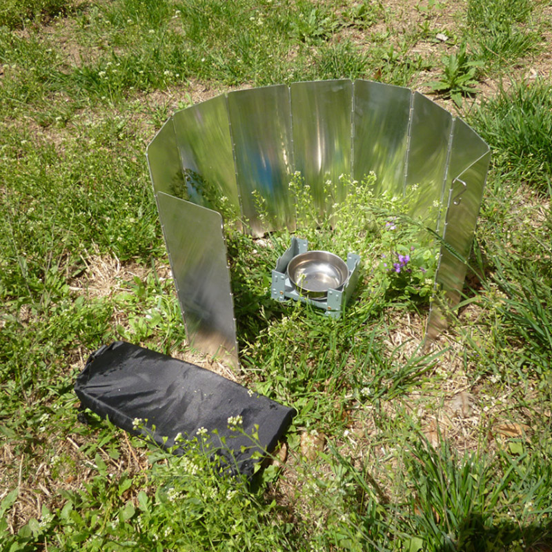 9 Plates Gas Stove Wind Shield - Camping Cooking Windscreen review and price