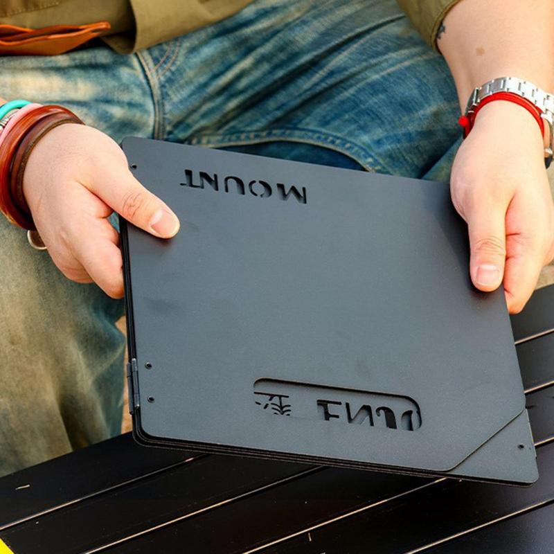 Four-Fold Gas Stove Wind Shiel - Camping Cooking Windscreen review and price