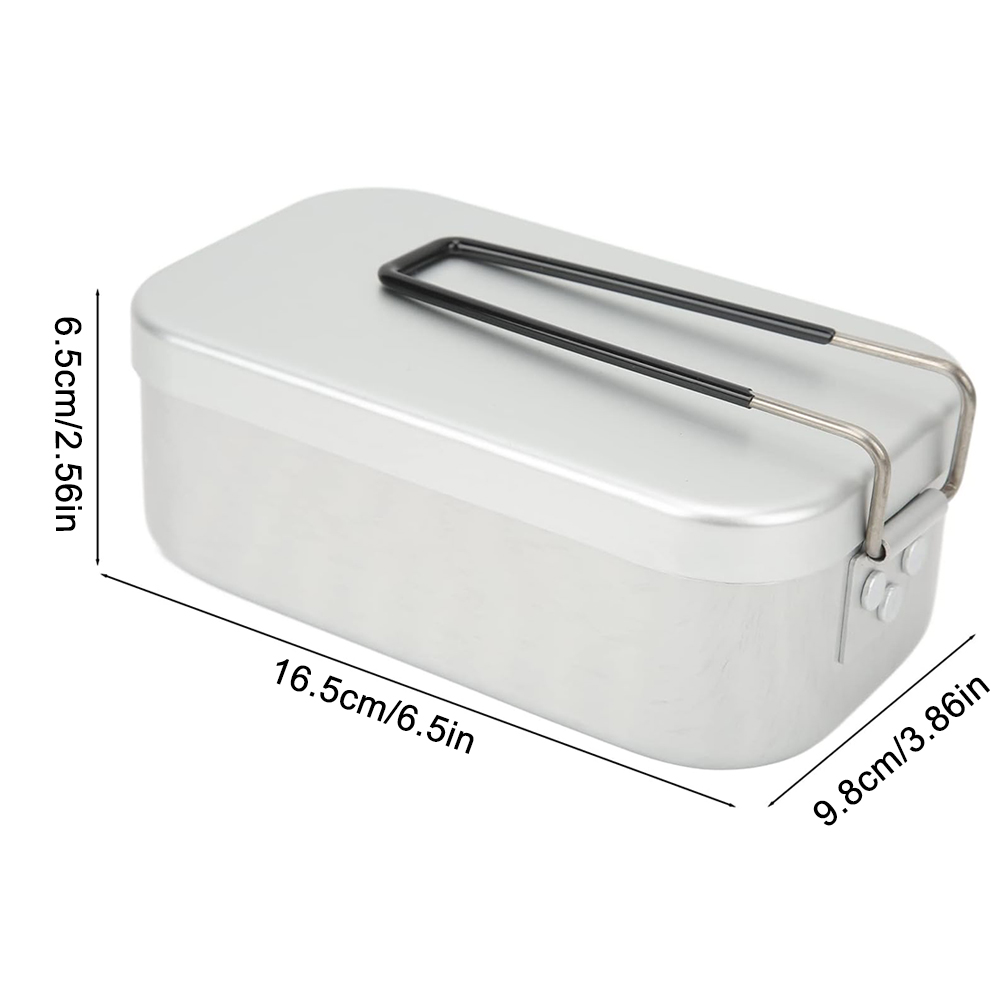 800ML Aluminum Lunch Boxes Out - Camping Cooking Rack review and price