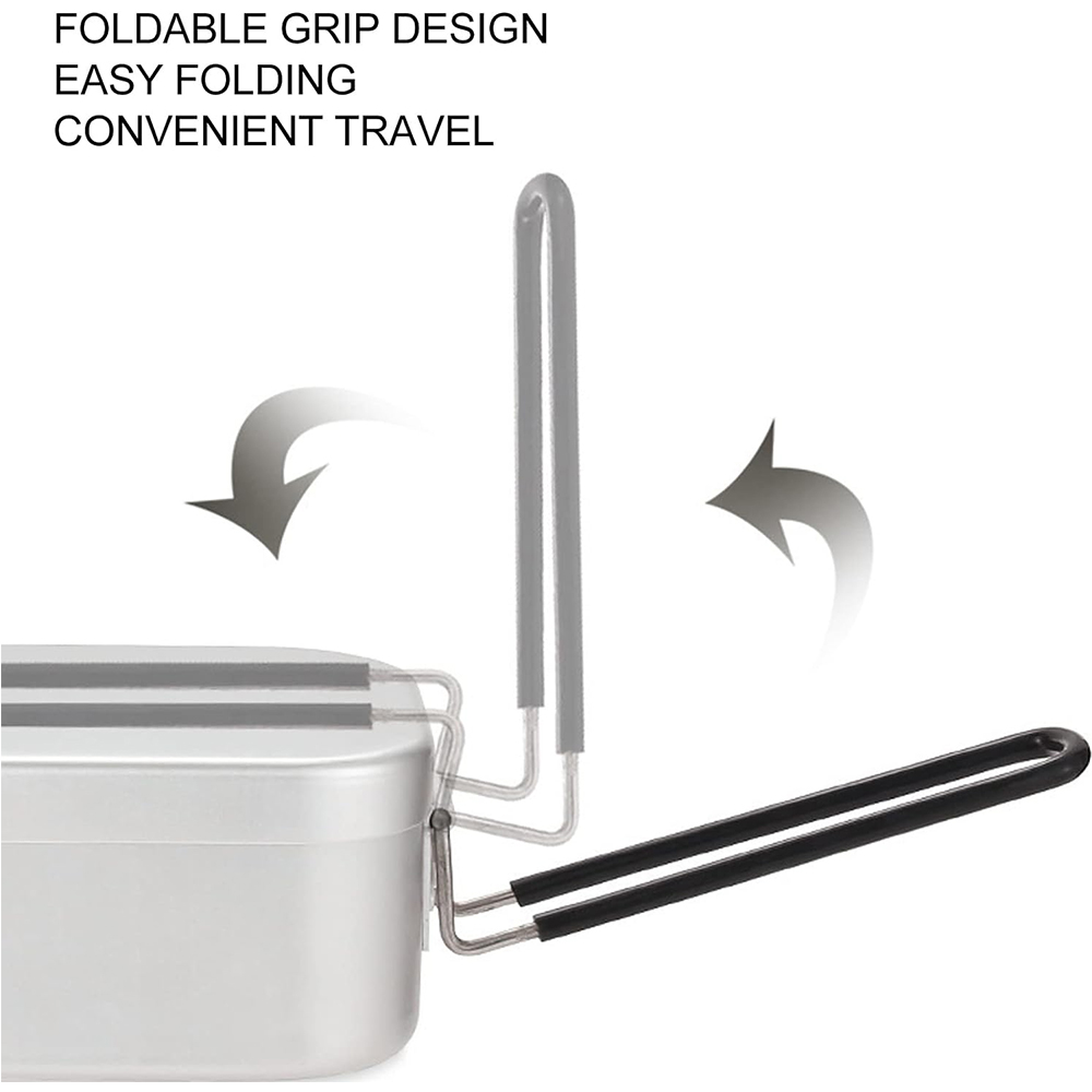 800ML Aluminum Lunch Boxes Out - Camping Cooking Rack review and price