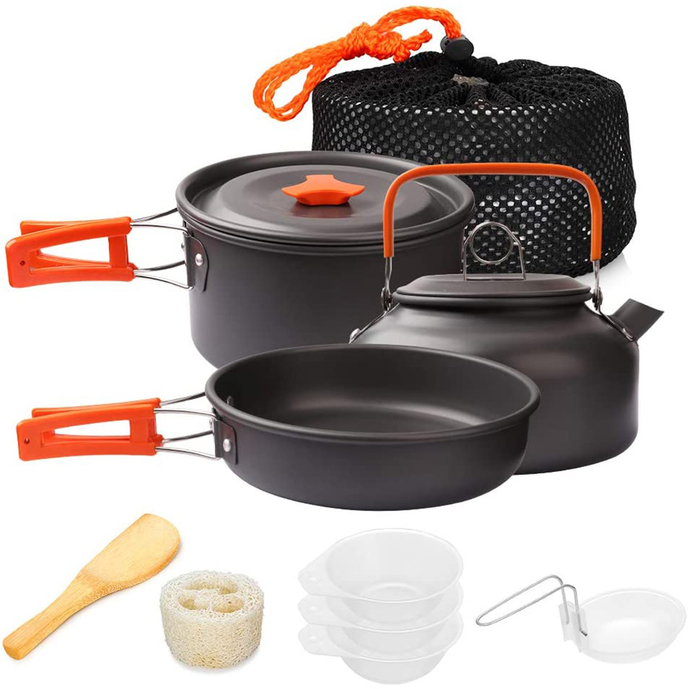 1pcs/1set Camping Cookware Kit - Camping Cooking Rack review and price