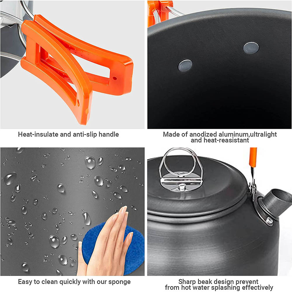 1pcs/1set Camping Cookware Kit - Camping Cooking Rack review and price