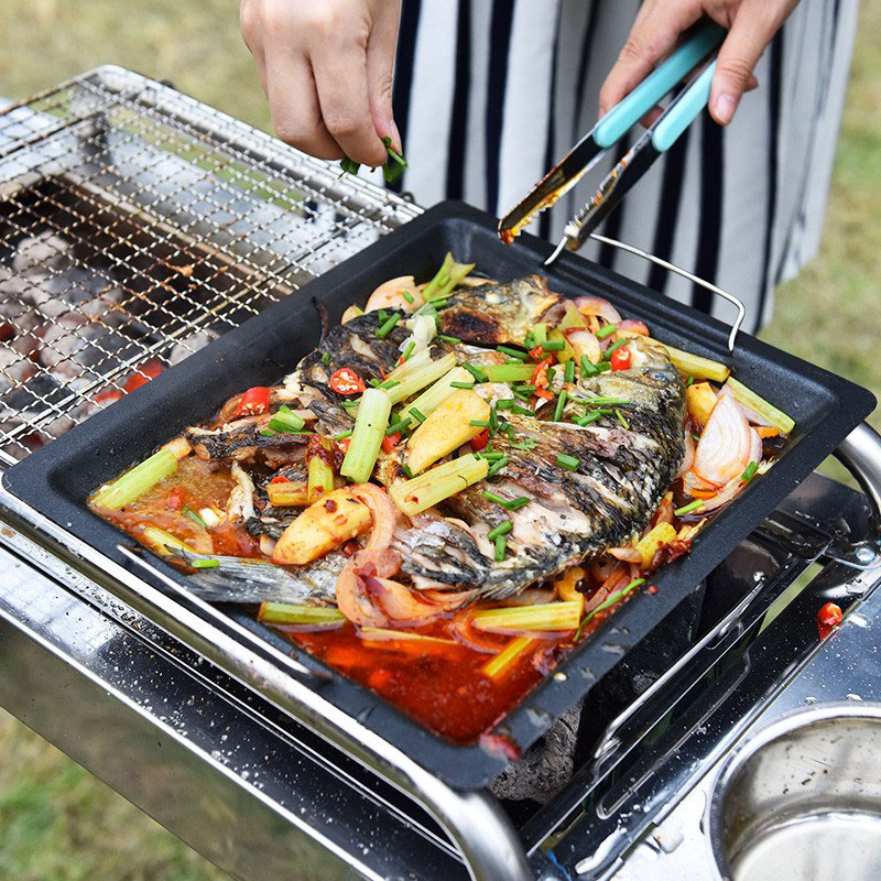 Outdoors Thick Square Grill Pa - Camping Cooking Ware review and price