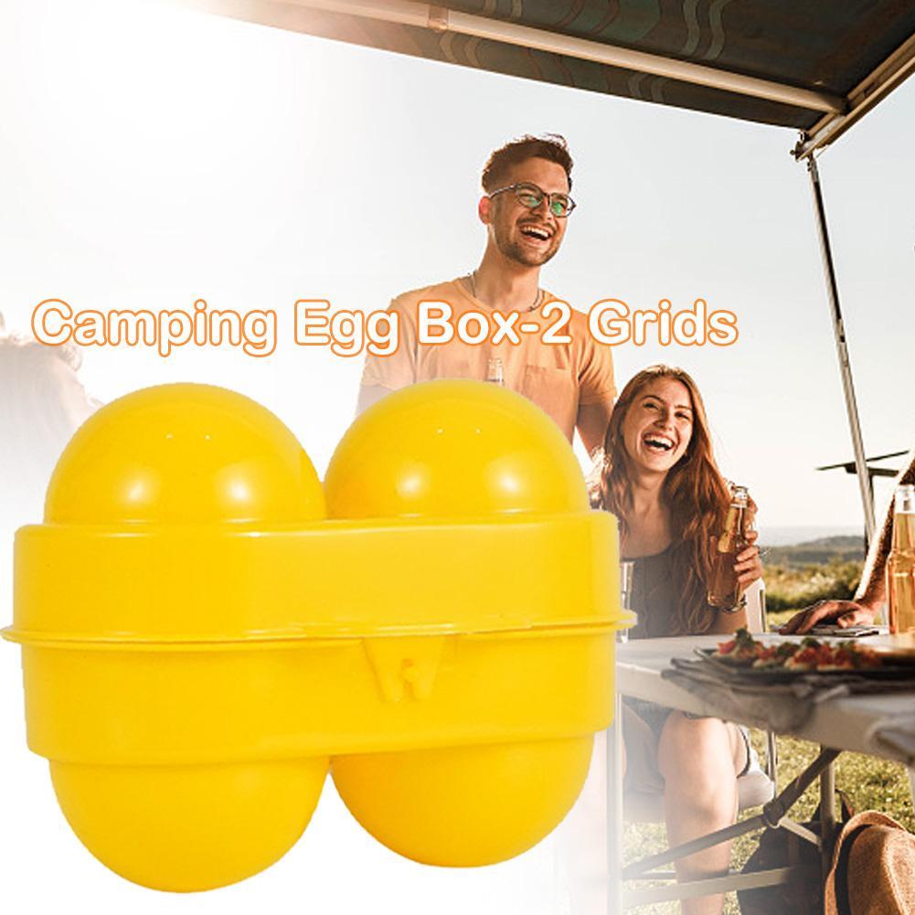 2 Grid Egg Storage Box Contain - Camping Cooking Rack review and price